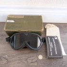 Motorcycle Goggles 8465-01-004-2893 Sun/Wind/ Dust USA Military In Box