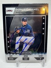 2021 Panini Prizm Draft Picks Baseball SIGNED RC Dominic Hamel CTODH College Tix