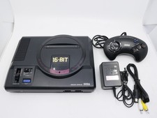 Sega Mega Drive HAA-2510 Console w/ Controller AV Cable AC Adapter Tested Japan