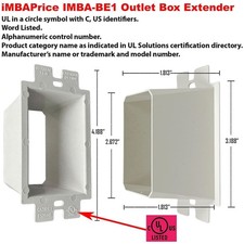 Electrical Box Extender 25-Pack - For GFCI  Power Outlets