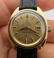 Omega Constellation Women's Automatic 568.001 Cal.682 SOLID GOLD CAPPED WATCH 7