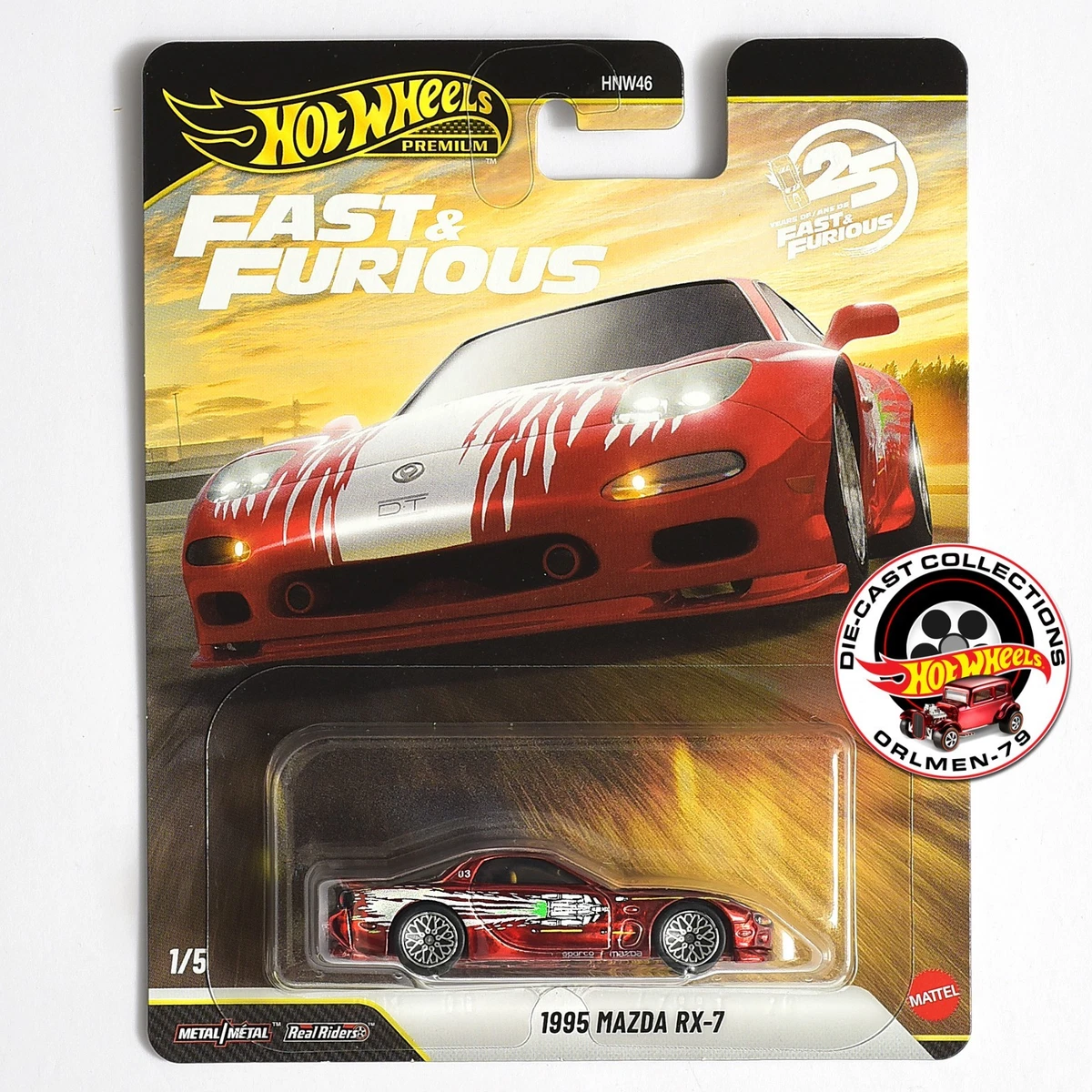 ◆未開封◆Fast＆Furious 1:64 1995 Mazda RX-7 Fast & Furious Mazda Diecast & Toy Vehicles 1:64 Scale for sale | eBay