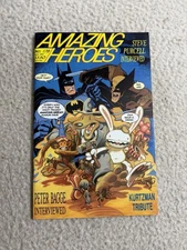 Amazing Heroes #178 - Batman Wolverine Sam And Max Fantagraphics Books