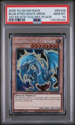 2025 YU-GI-OH! RA04-QUARTER CENTURY STAMPEDE BLUE-EYES WHITE
