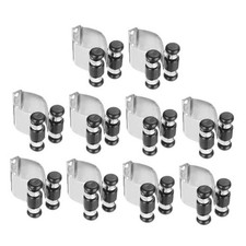 Metal Pool Cue Clips, 10 Pack Billiards Stick Clips Billiard Stick Silver Tone