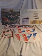 Vintage Lot  V-22 Osprey Bumper Sticker Kiowa Scout Helicopter Boing 609 Textron