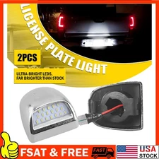 LED Tag License Plates Lights for Chevette Chevy Silverado 1500/ GMC 1999-2013 B