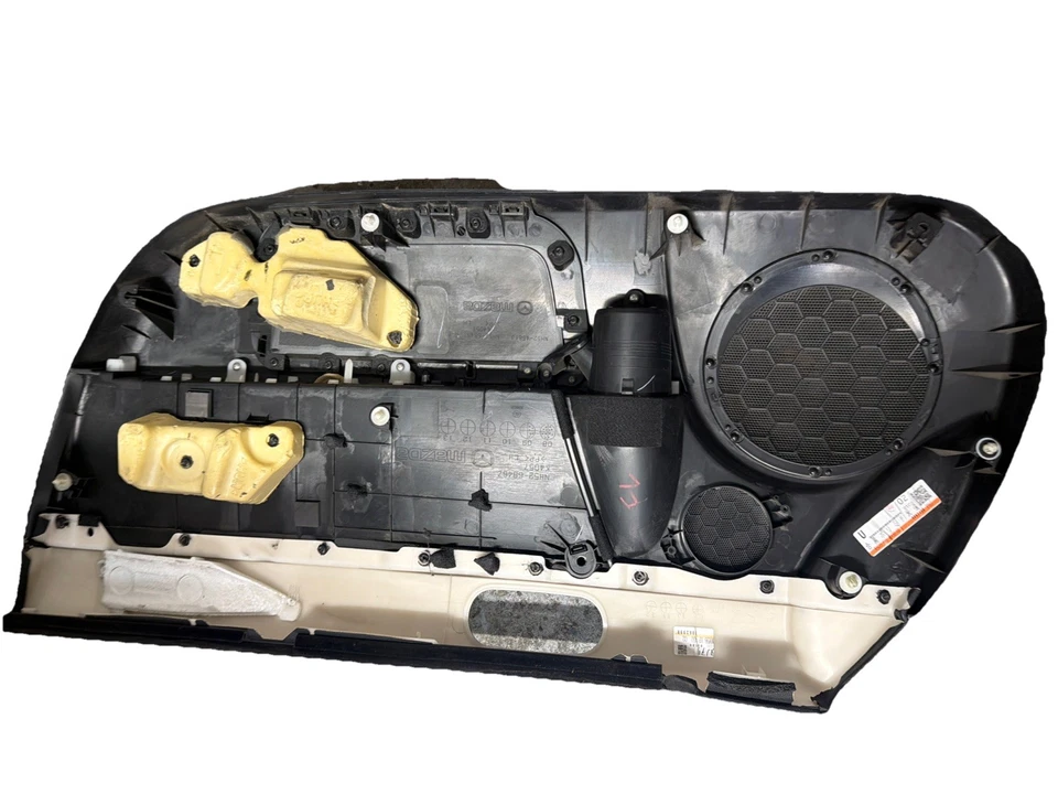 2009 - 2015 MAZDA MX-5 MIATA LEFT DRIVER SIDE INTERIOR DOOR TRIM COVER PANEL OEM - Image 3 of 4