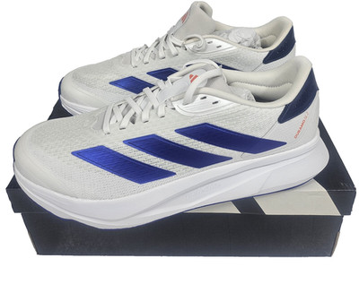 Running Shoes Men's Sz 12 Adidas White Blue Duramo SL2 M Sneakers Cushioned Lace