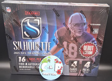 2025 Panini Silhouette Football Factory Sealed Hobby Box (4 Auto or Mem per Box)