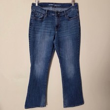 Old Navy Women's 10S Curvy/Profile Vintage Style Flared Leg Denim Jeans