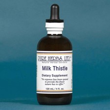 Pure Herbs: Milk Thistle - 4 oz. Natural Herbal Extracts