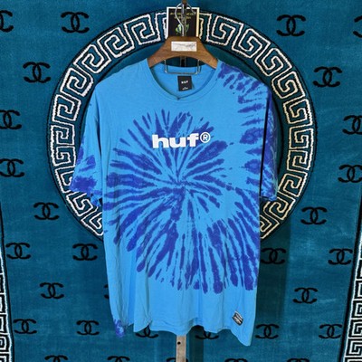 Huf Spiral Luxury Garment Tie Dye T Shirt XL