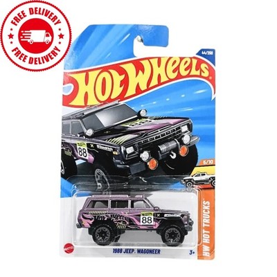 Hot Wheels - 1988 JEEP WAGONEER - #44/250 - HW Hot Trucks 5/10 - Purple