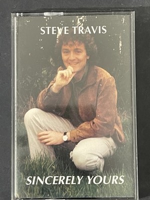 Steve Travis Sincerely Yours Vintage Cassette Tape 1980s Country Folk Music