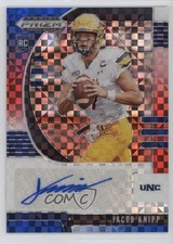 2020 Prizm Draft Picks Rookies Red White & Blue 70/99 Jacob Knipp #284 Auto 6o3