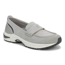 BEST PRICE  Vionic Women's Walk Roam Loafer Grey Nubuck Medium Size AUTHENTIC