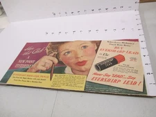 newspaper ad 1940s EVERSHARP mechanical pencil lead Ann Sothern CBS Mazie radio