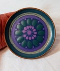 MCM Small Viola Pottery KMK West Germany Plate! Olga Nawothnig — photo 1