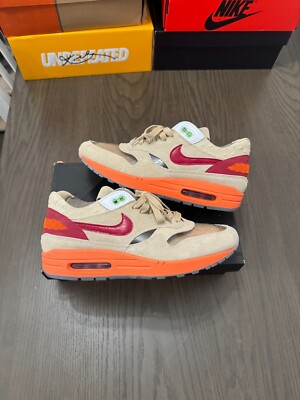 Clot x Nike Air Max 1 ''Kiss of Death'' 2021 sz.9.5 DD1870 100 atmos patta master