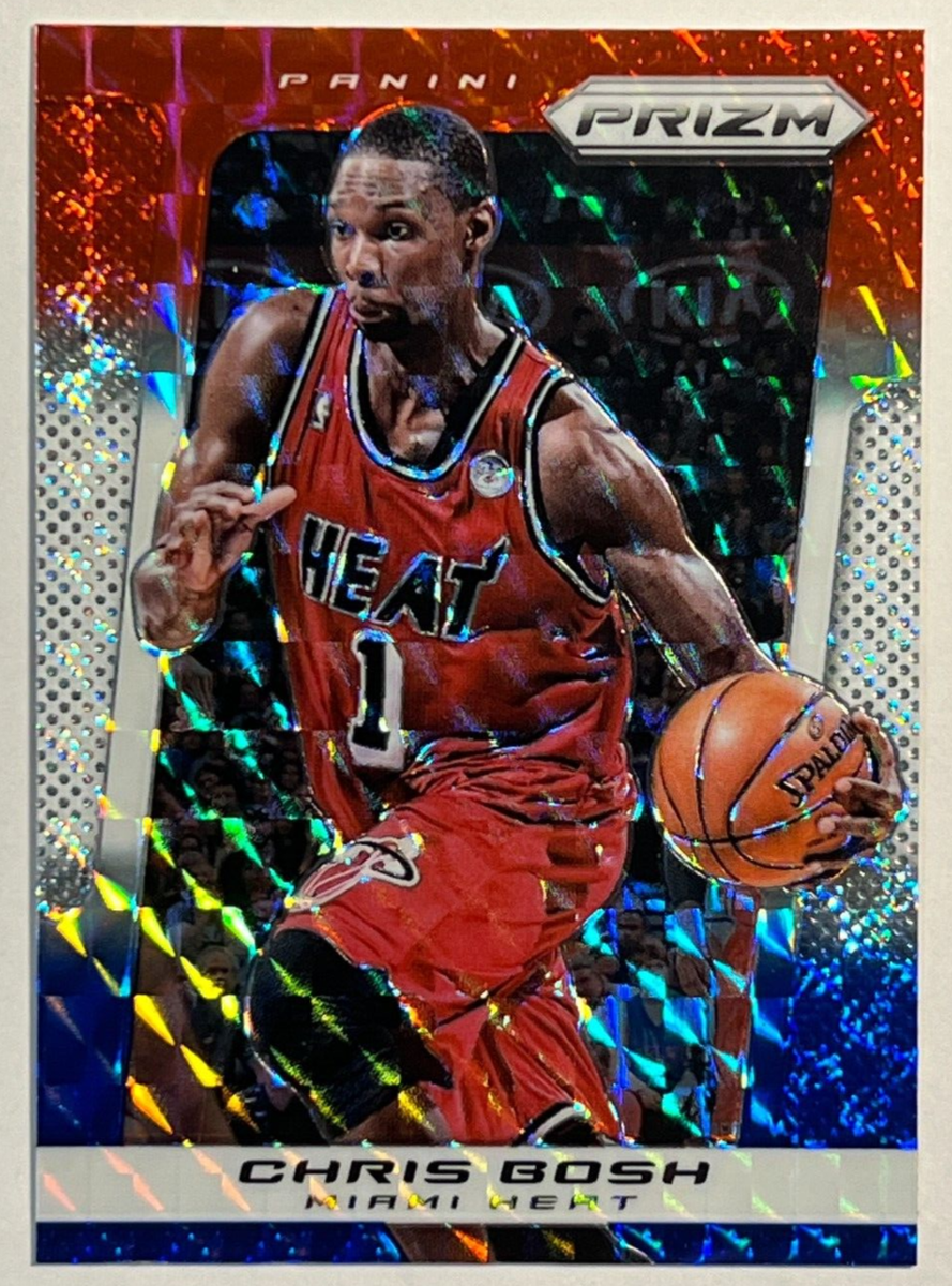 2013-14 Panini Prizm Basketball #23 Chris Bosh Red White Blue