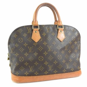 Details About Authentic Louis Vuitton M51130 Alma Handbag Brown Monogram Canvas Women