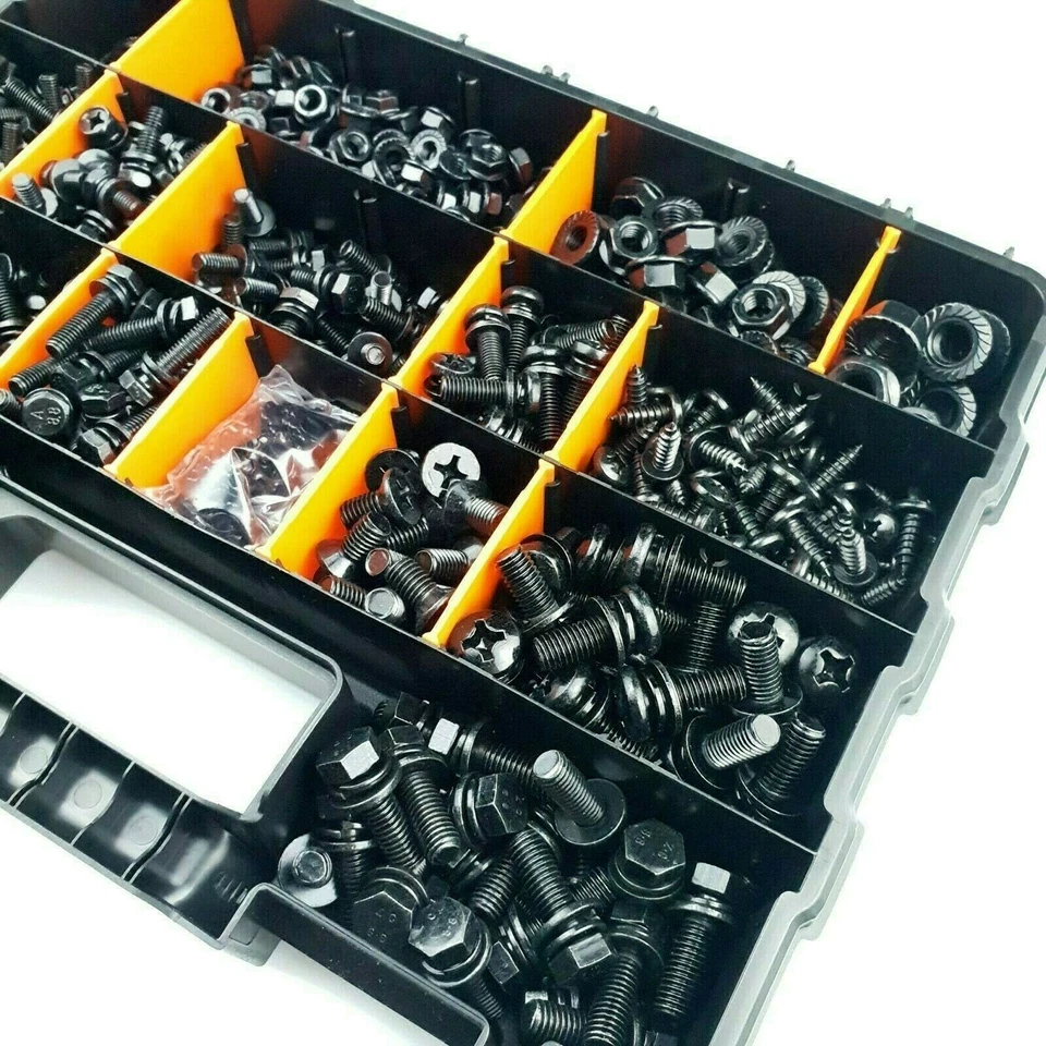 NUT & BOLT KIT 890PC SUIT NISSAN SKYLINE GT,GTS,GTIR,GTR,R30,R31,R32,R34,R33,R34 - Image 4 of 4