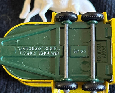 Matchbox Pony Trailer réf. 43c (1968-1969) Made in England