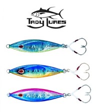 Tady Lures Tuna TSP Jigs Slow Pitch Fall Saltwater Jigging Select Size Color