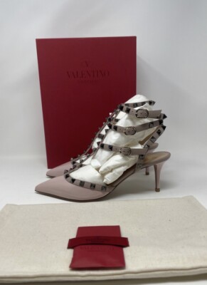VALENTINO Rockstud ハイヒール 38 Valentino Garavani Rockstud Sandals Heels 65MM Size 38 | eBay