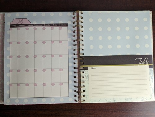 Markings CR Gibson Yearly Organizer Planner Raspberry Truffle Pink - Picture 13 of 24