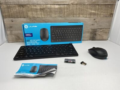 JLab GO Wireless Keyboard&Mouse-Multi Device-Compact & Portable-Open box