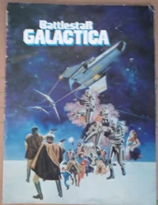 1979 Battlestar Galactica The Movie Souvenir Program Universal  VTG Cylons Adama