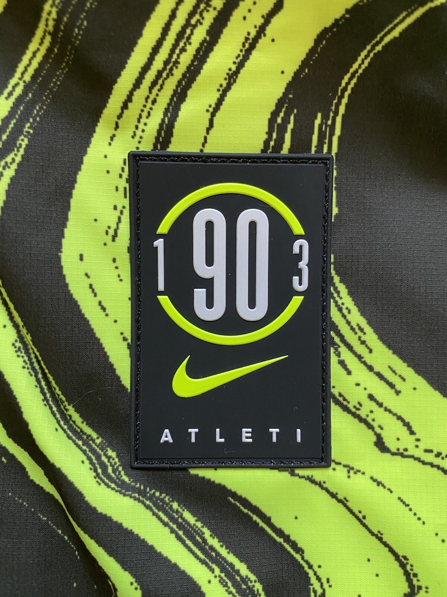 Nike 20/21 Atletico Madrid All Weather Full Zip Jacket Medium Volt
