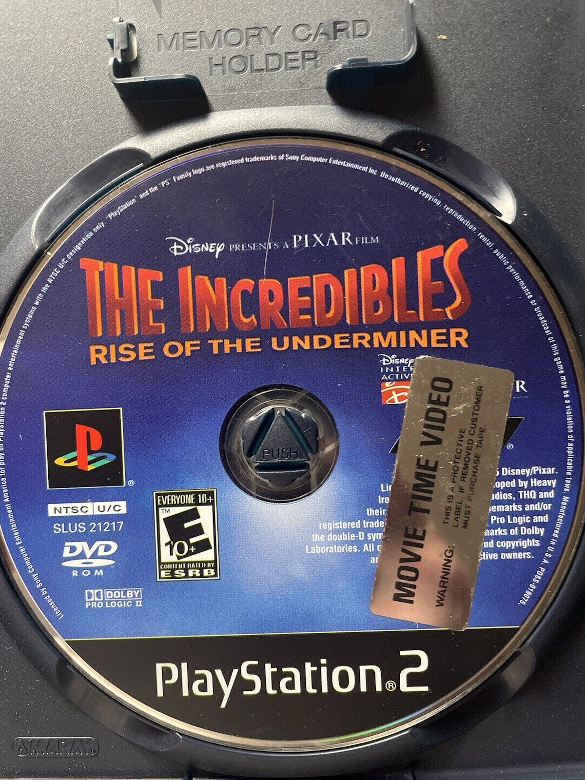 DisneyPixar The Incredibles Rise of the Underminer jogo playstation ps2 +  fini - Escorrega o Preço