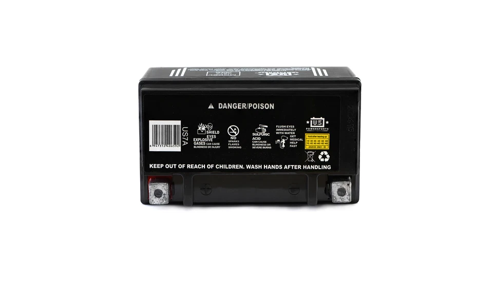 US Powersports Battery For Qingqi QM125T-10A(A) 125 2008 - Image 3 of 3