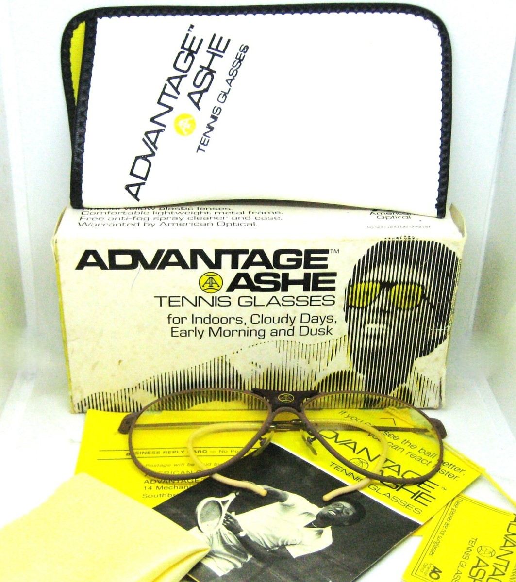 ★*★様 American Optical ADVANTAGE ASHE デッド American Optical USA Arthur Ashe Advantage NOS Aviator 1970s