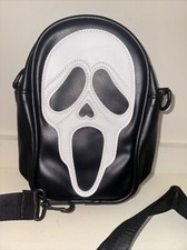 Crossbody Bag Ghostface Scream Black White Scream Halloween Gothic