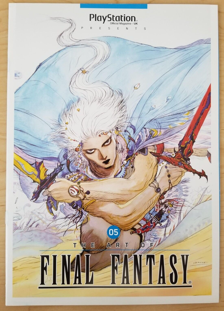 【状態良好　帯付き】ジャパン : Final fantasy 画集 The Art of Final Fantasy by Yoshitaka Amano (Playstation UK