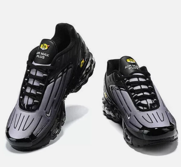 US Nike Air Max Plus 3 Low top casual running shoes men's black Grey