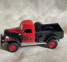 2000 Daimler 1946 Dodge Power Wagon - Red/Black/Flames Loose/No Box
