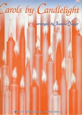 Piano Christmas song book Carols by Candlelight Jeanine Yeager WP314 Early level