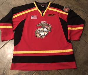 marine corps hockey jersey