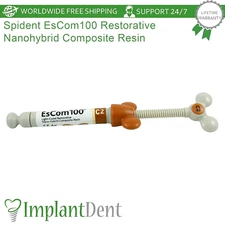 Spident EsCom100 Restorative Nanohybrid Dental Light Cured C0mposite R3sin
