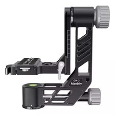 Manbily GH-3 Panoramic Gimbal Tripod Head 360° Rotating Ball Head Aluminum Alloy