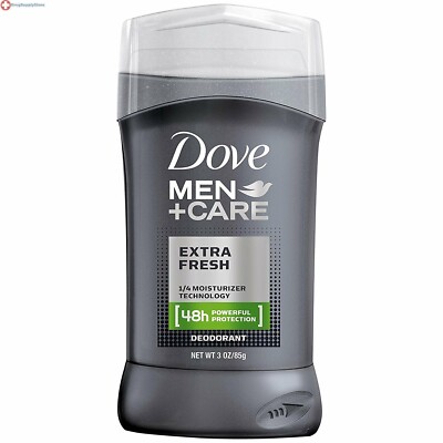 Dove Men+Care Extra Fresh Deodorant Stick 3.0 oz 48hr powerful odor protection