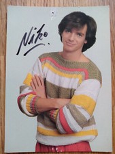 Niko * Autogrammkarte * Sänger *  original signiert - 80 er Jahre
