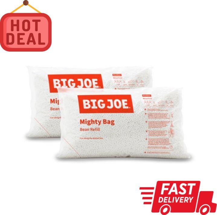 Bean Bag with Bean Refill 2 Packs - 100L Rejuvenating Beans