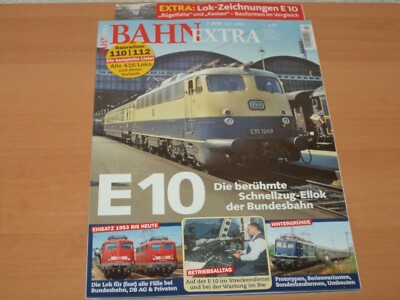 BAHN EXTRA ''Lok-Zeichnungen E 10'' Ausgabe März/April 2.2019