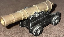Vintage Die Cast Toy Military Souvenir Penncraft Cannon Marked Mt Penn PA.